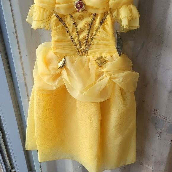NWT - DISNEY Store Beauty & The Beast Belle Dress - Costume - Picture 3 of 5